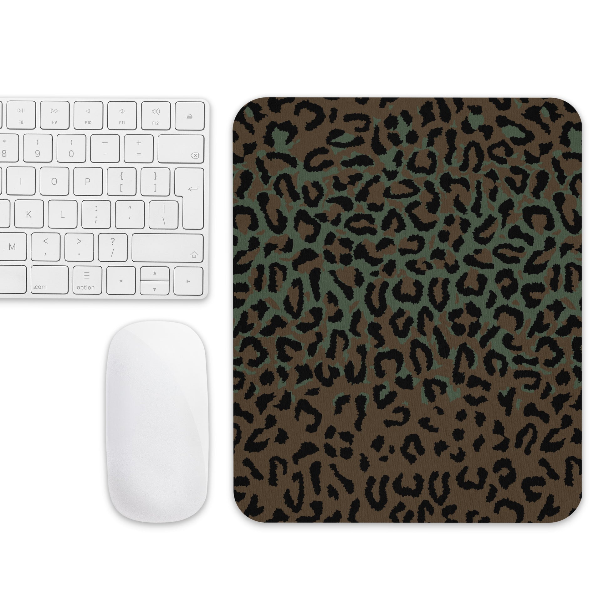 Leopard Spot Camo Mouse Pad _ Concealing Coloration