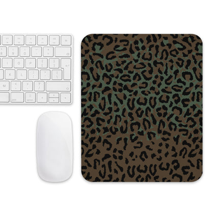 Leopard Spot Camo Mouse Pad _ Concealing Coloration