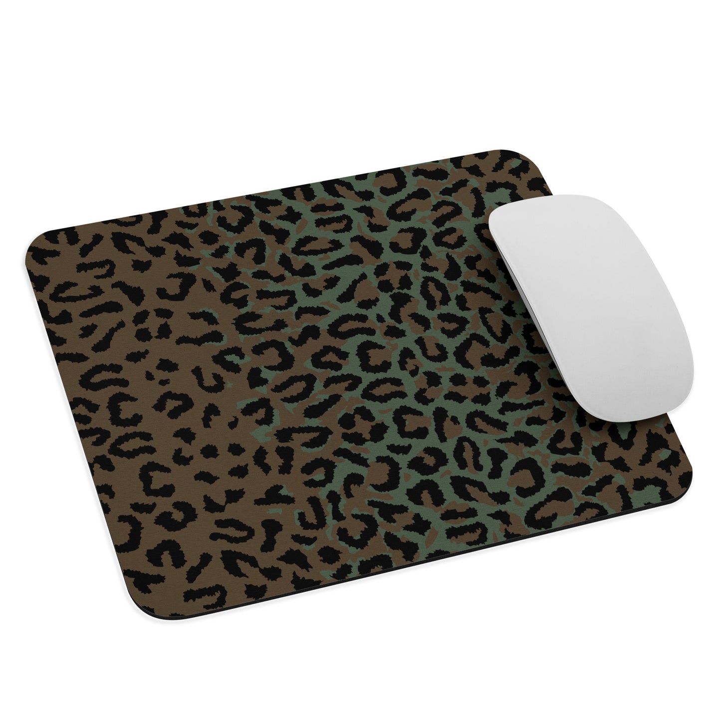 Leopard Spot Camo Mouse Pad _ Concealing Coloration