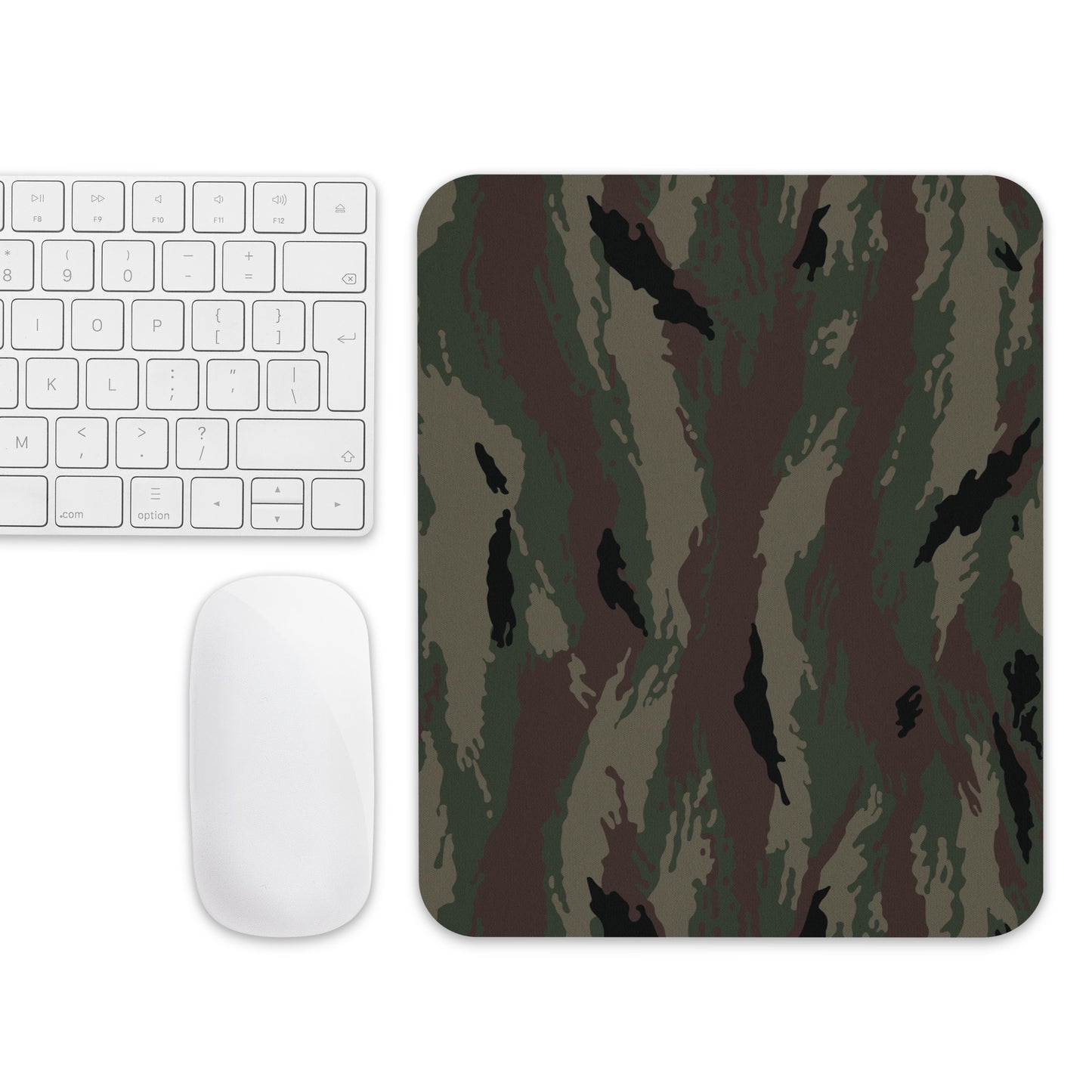 Kamysh Woodland Camo Mouse Pad _ Concealing Coloration
