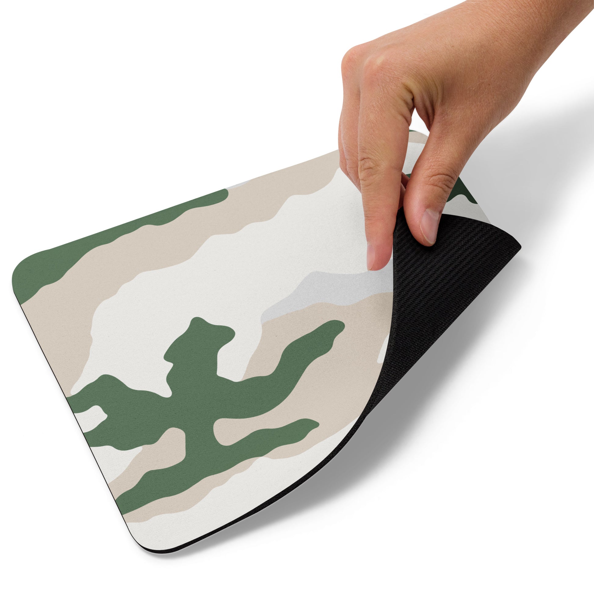 Tundra Alpine Camo Mouse Pad _ Concealing Coloration