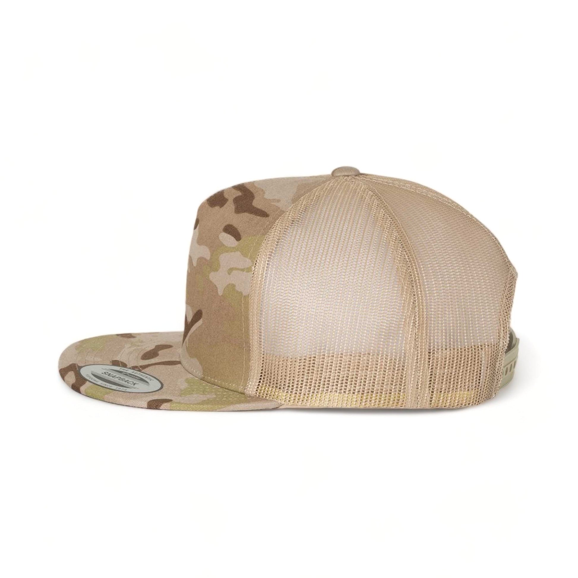 Multicam Arid Snapback Trucker Hat 6006MC _ Concealing Coloration