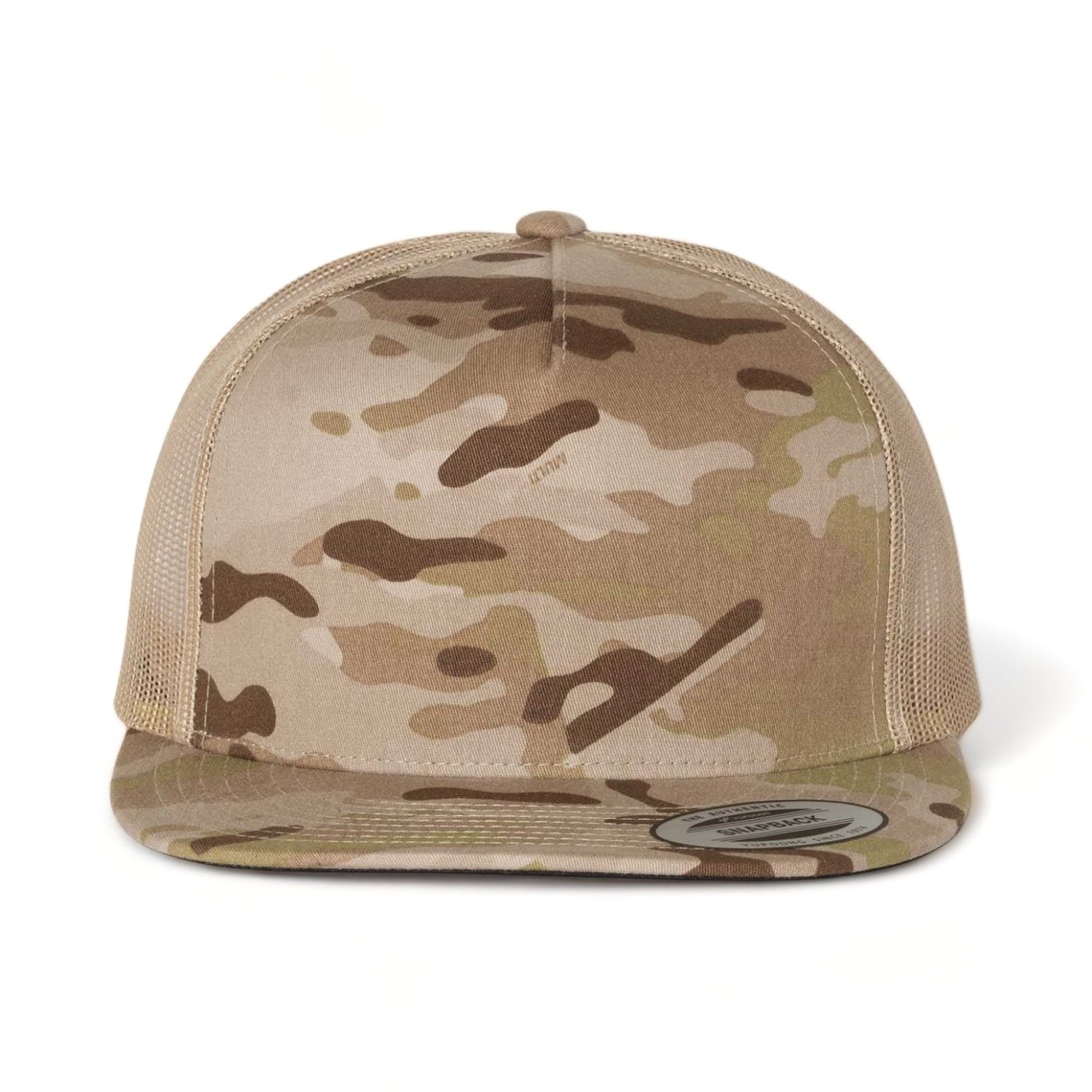 Multicam Arid Snapback Trucker Hat 6006MC _ Concealing Coloration