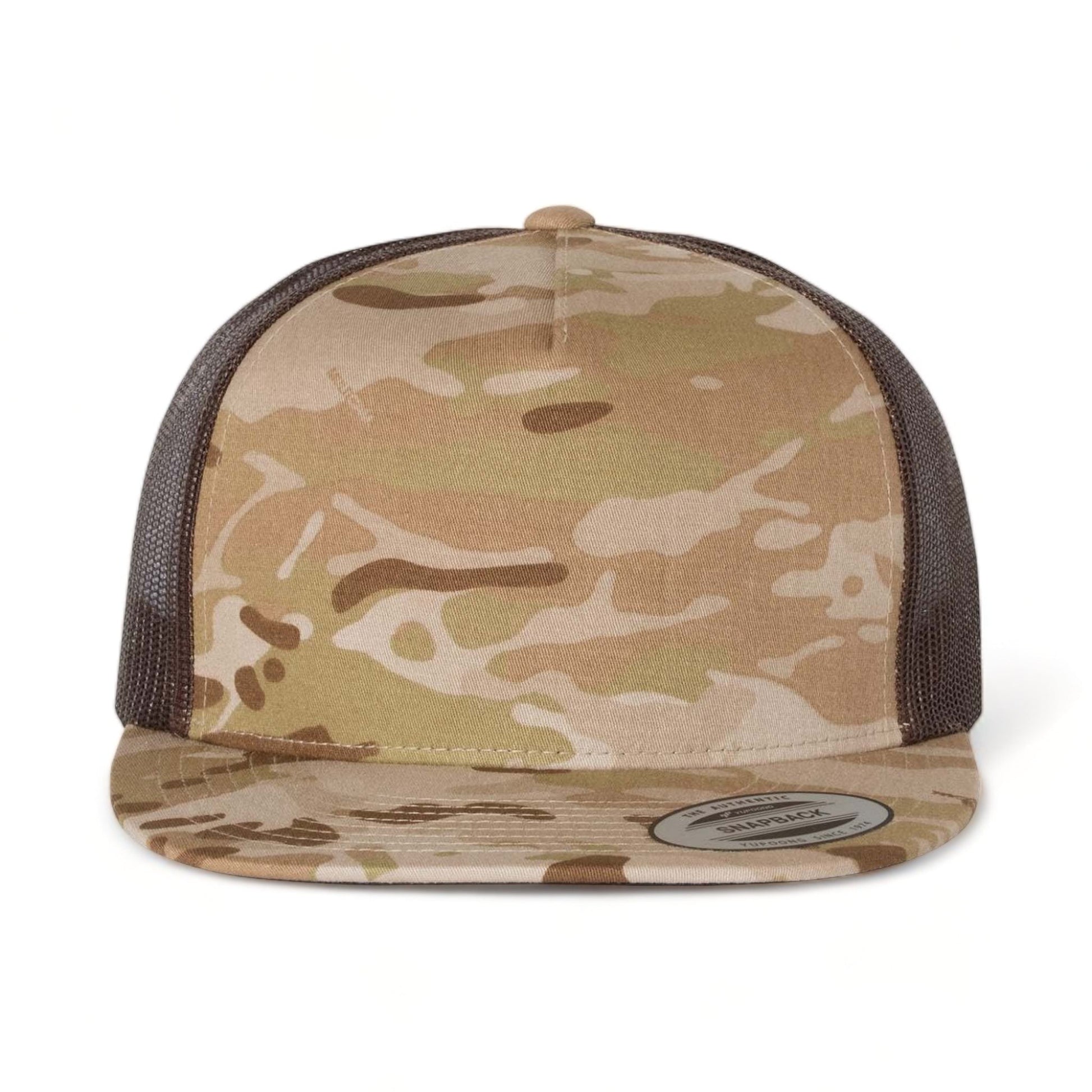 Multicam Arid Snapback Trucker Hat 6006MC _ Concealing Coloration