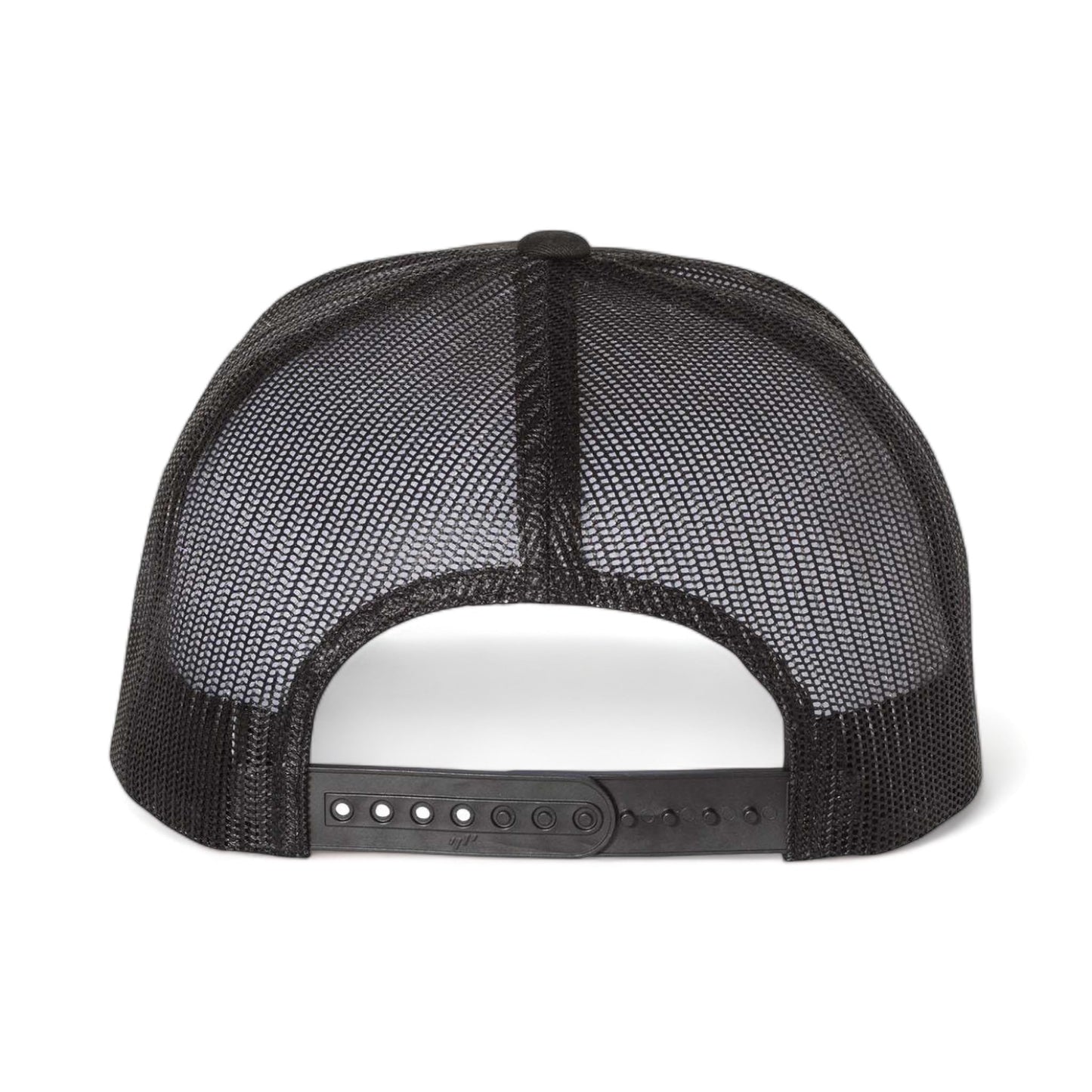 Multicam Black Flat Bill Snapback Trucker Hat