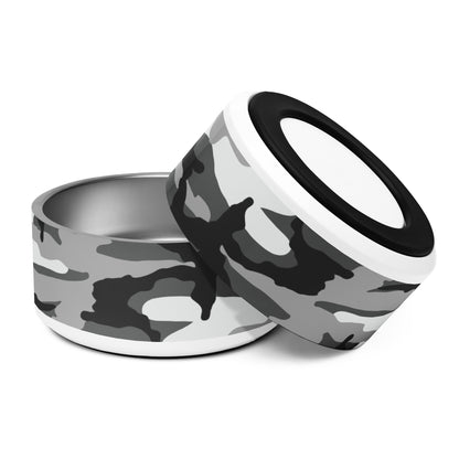 M81 Urban Camo Pet Bowl _ Concealing Coloration
