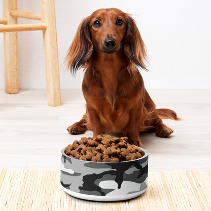 M81 Urban Camo Pet Bowl _ Concealing Coloration