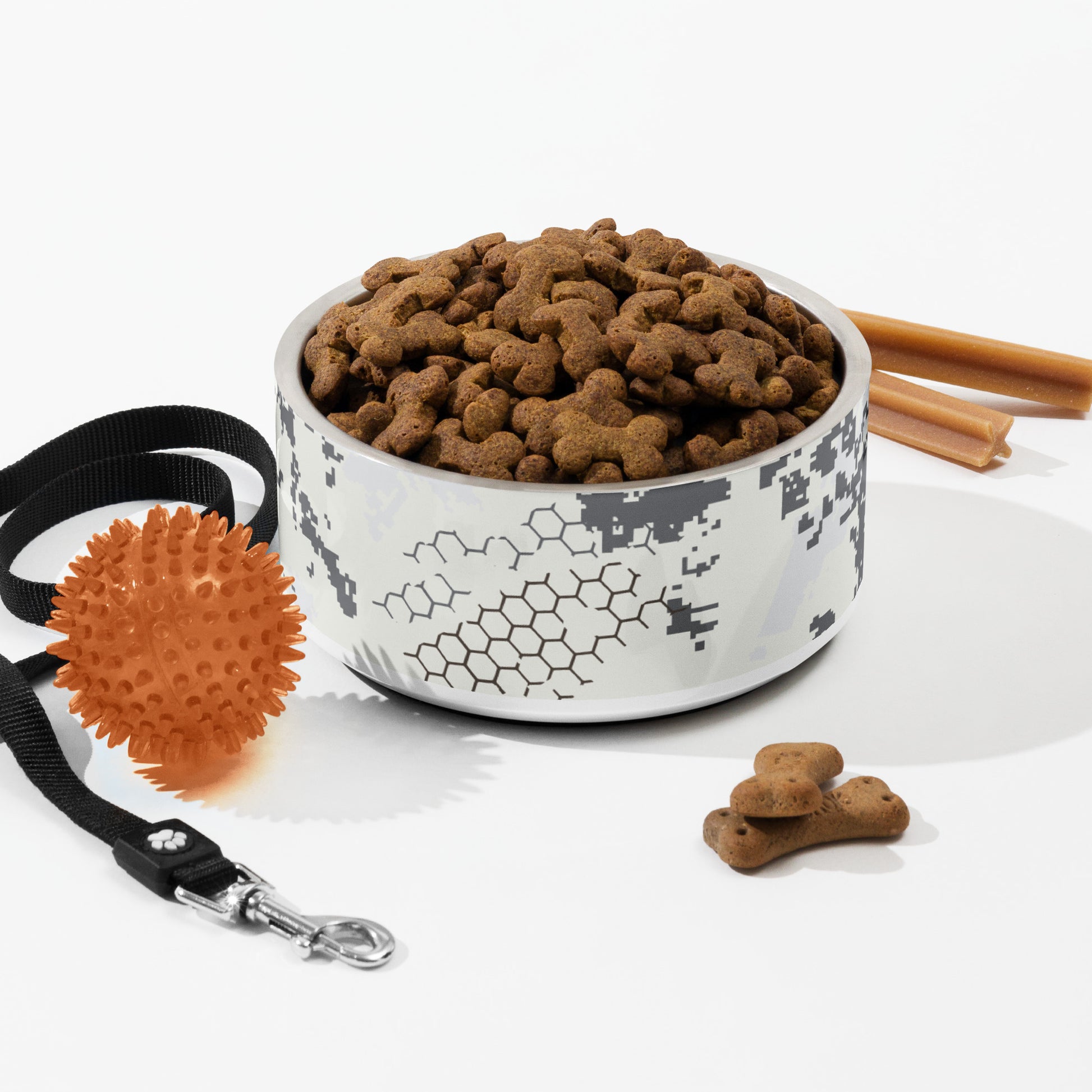 BlindTech Snow Camo Pet Bowl _ Concealing Coloration