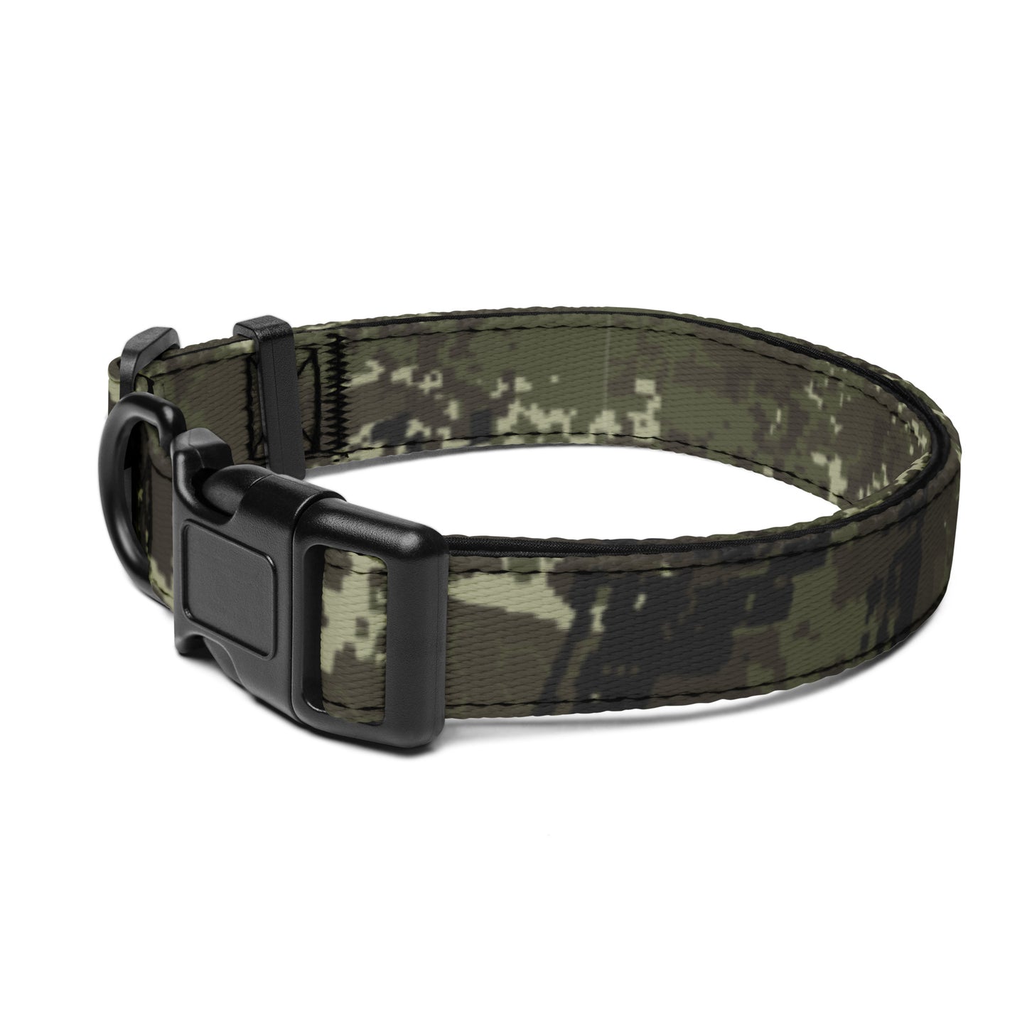 BlindTech Forest Camo Dog Collar _ Concealing Coloration