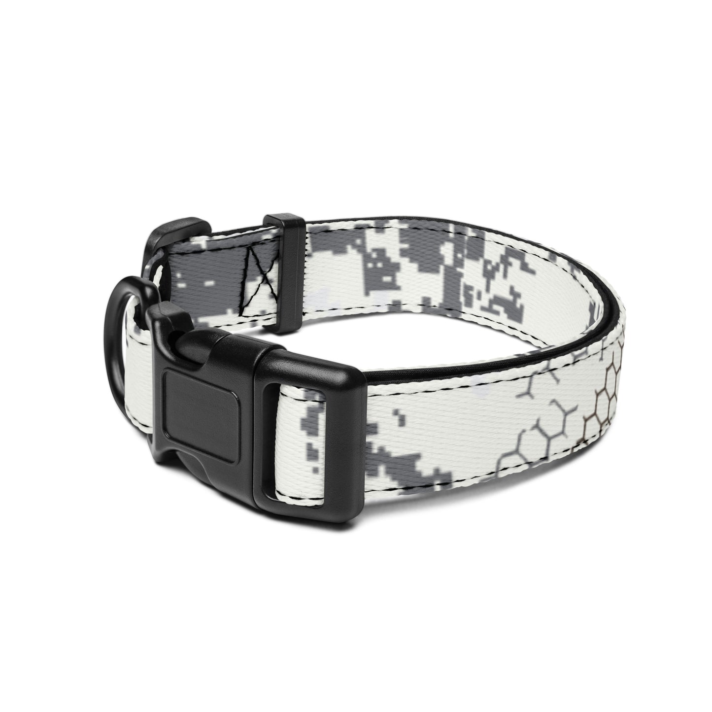 BlindTech Snow Camo Dog Collar _ Concealing Coloration