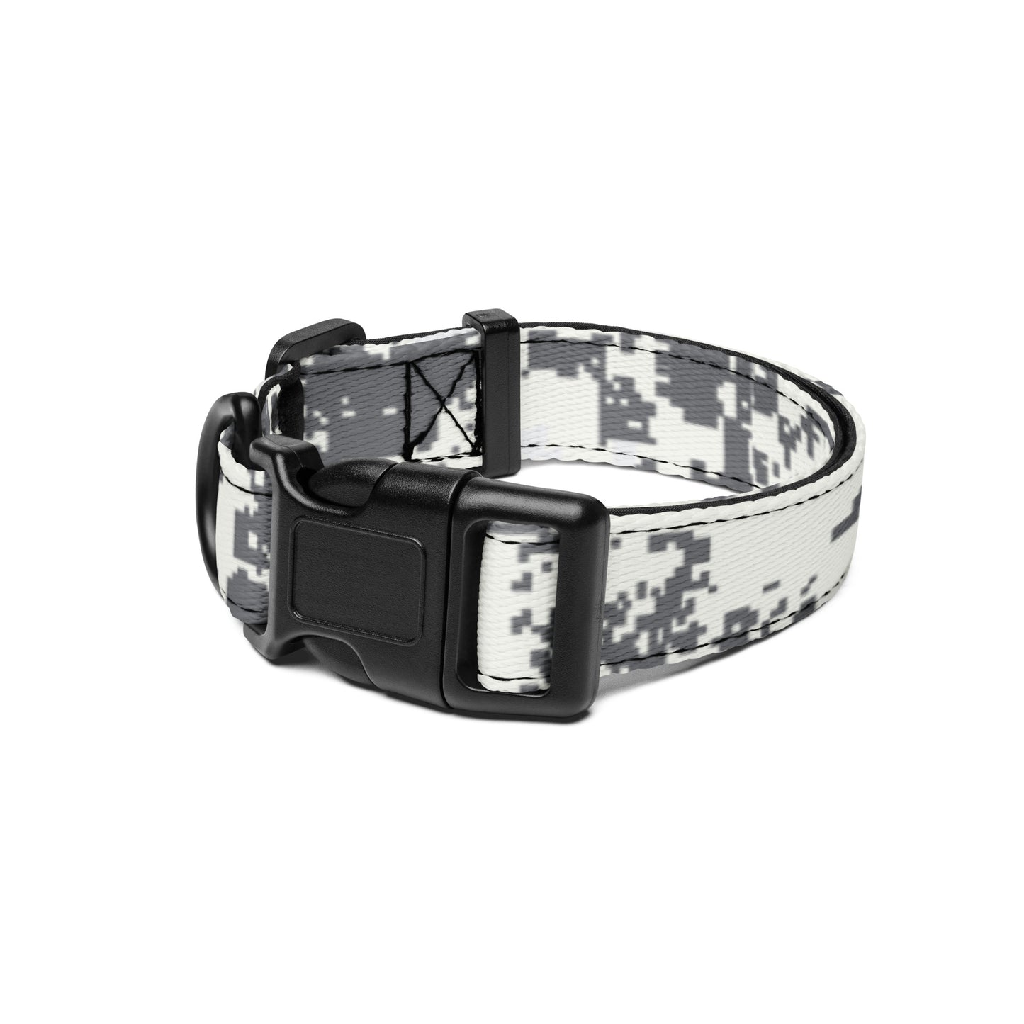 BlindTech Snow Camo Dog Collar _ Concealing Coloration