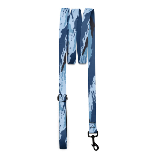 Kamysh Blue Camo Dog Leash - Concealing Coloration