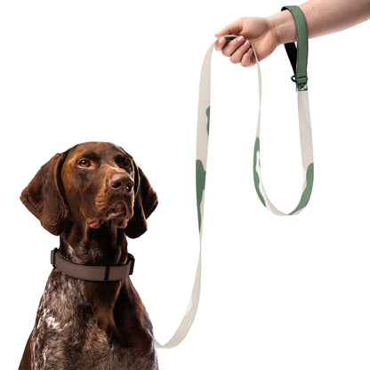 Tundra Alpine Camo Dog Leash _ Concealing Coloration