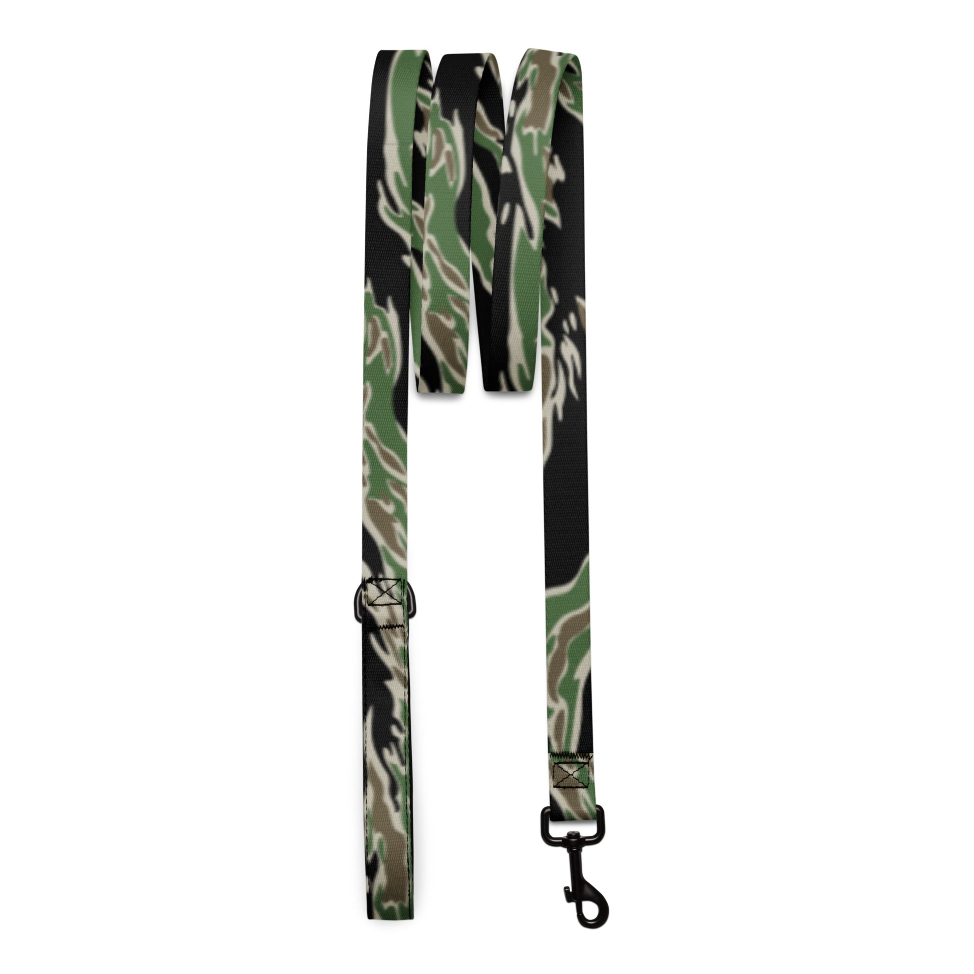 Tiger Stripe LLS Camo Dog Leash _ Concealing Coloration