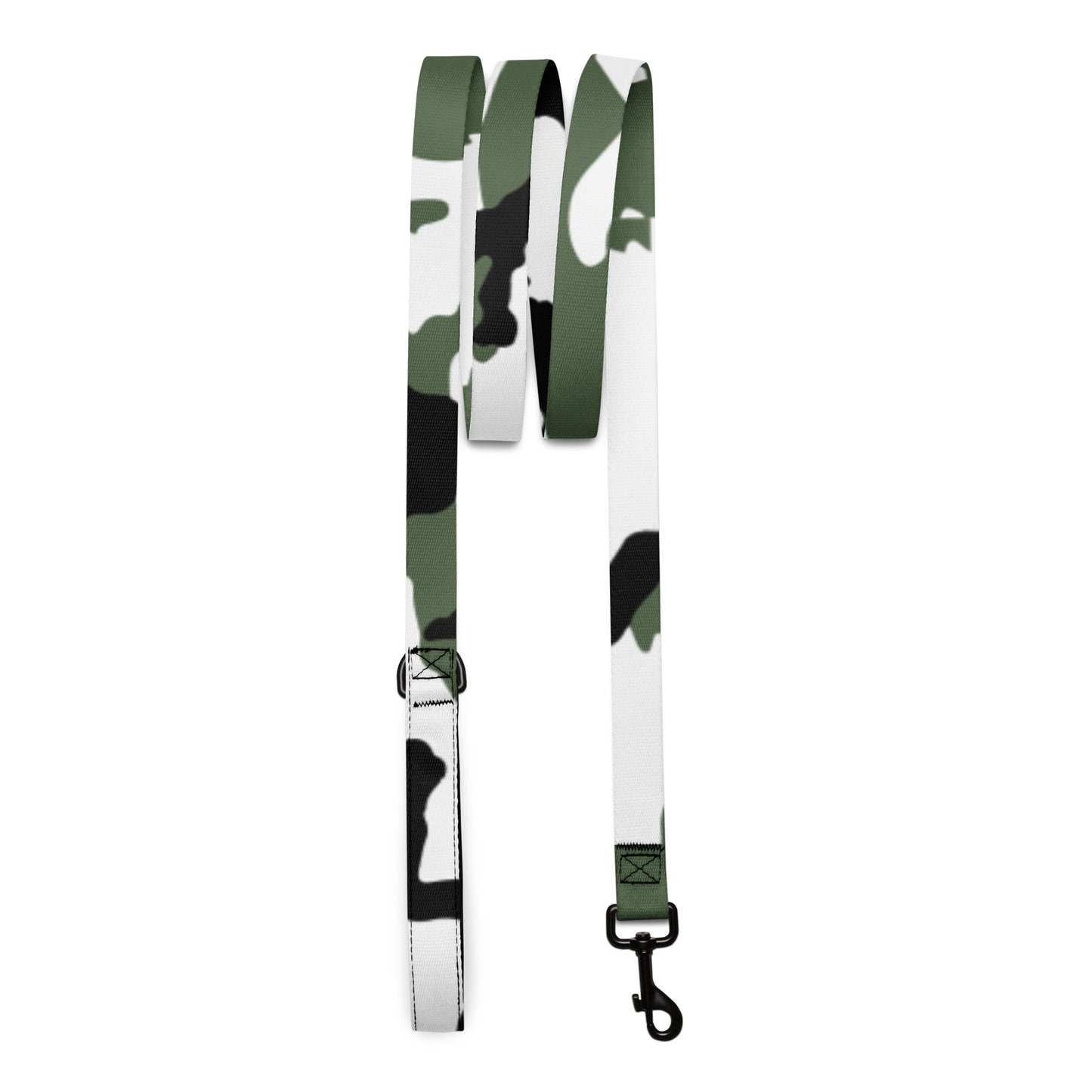 Three-Color Snow Camo Dog Leash _ Concealing Coloration
