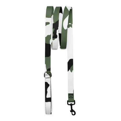 Three-Color Snow Camo Dog Leash _ Concealing Coloration