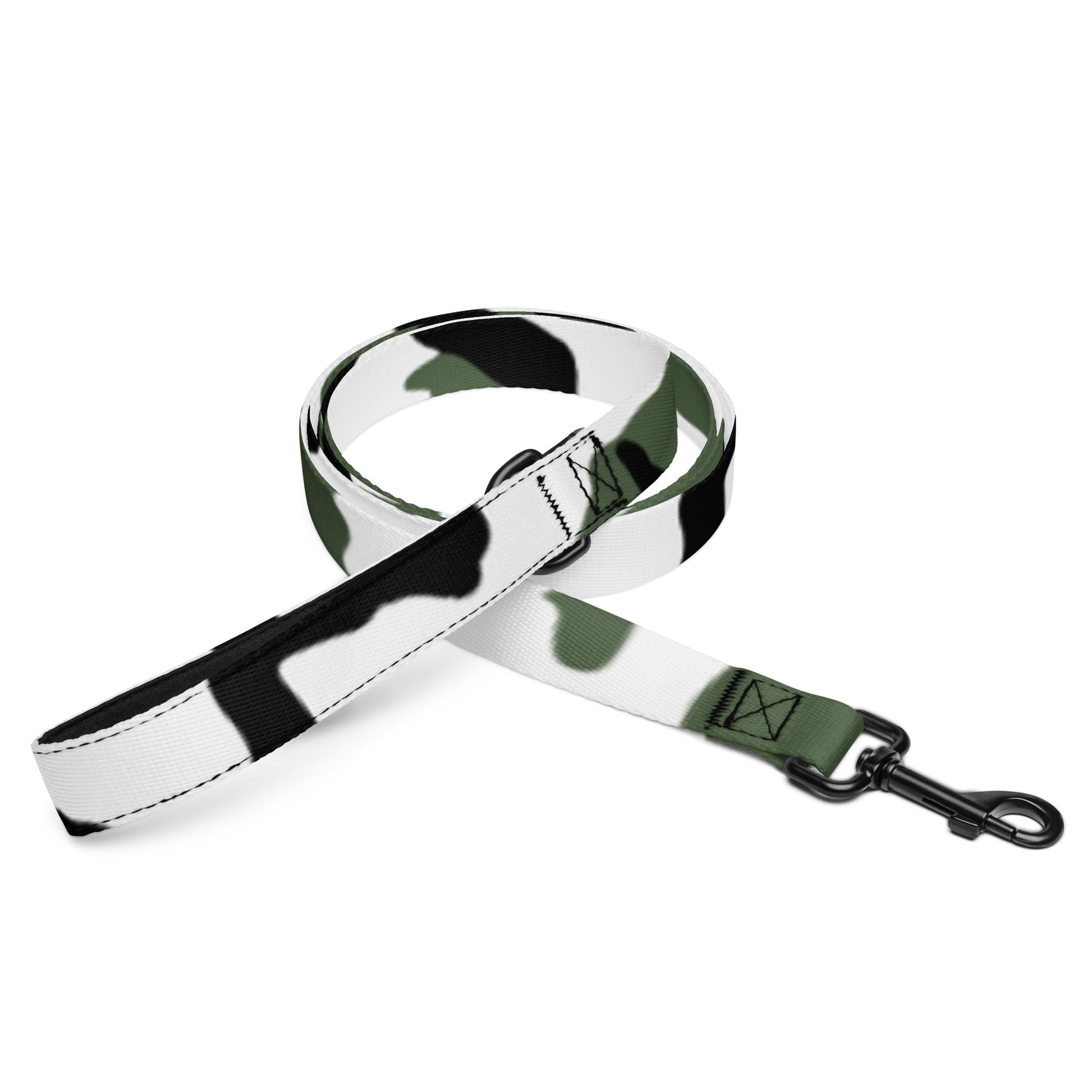 Three-Color Snow Camo Dog Leash _ Concealing Coloration