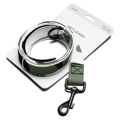 Three-Color Snow Camo Dog Leash _ Concealing Coloration