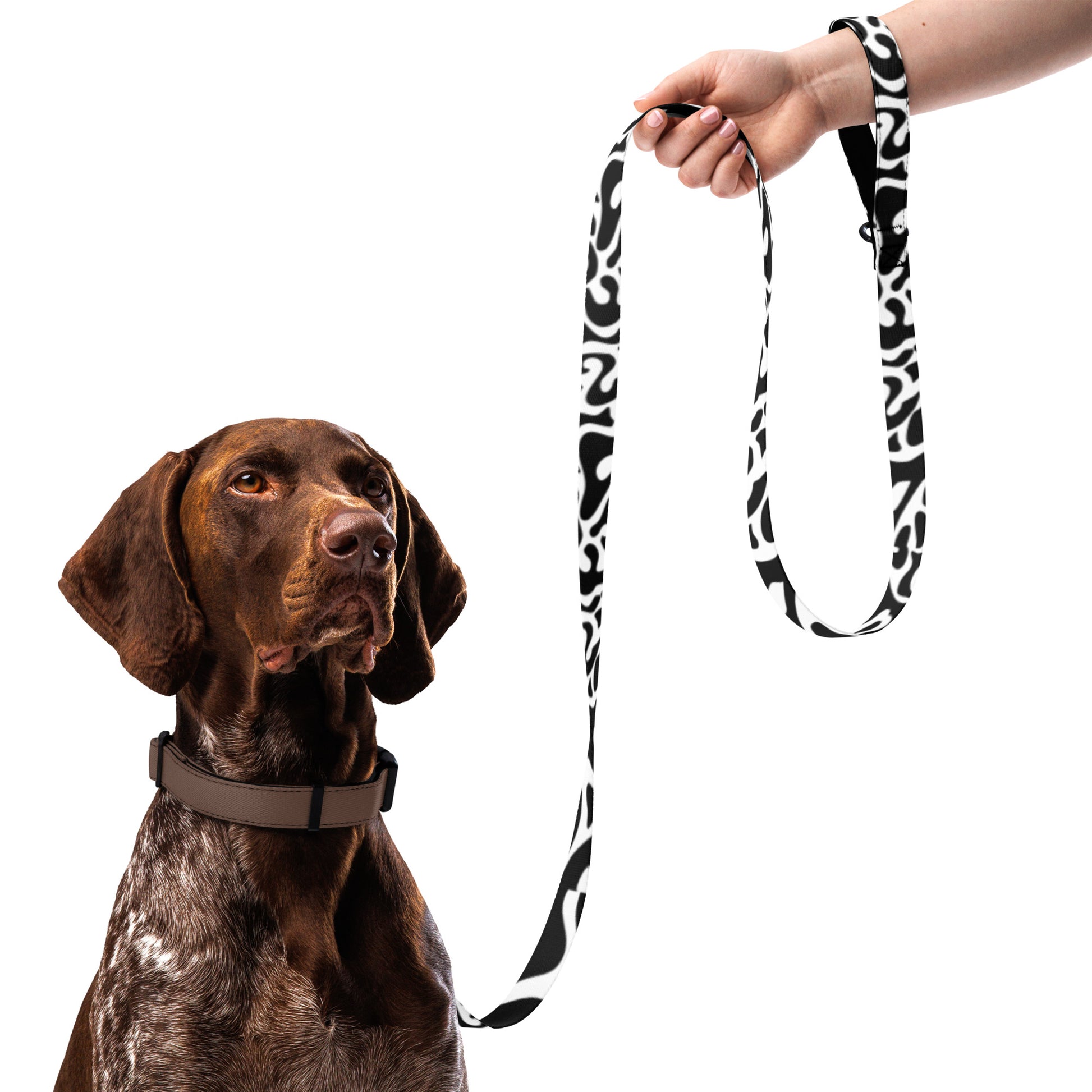 Bacteria Camo Dog Leash _ Concealing Coloration