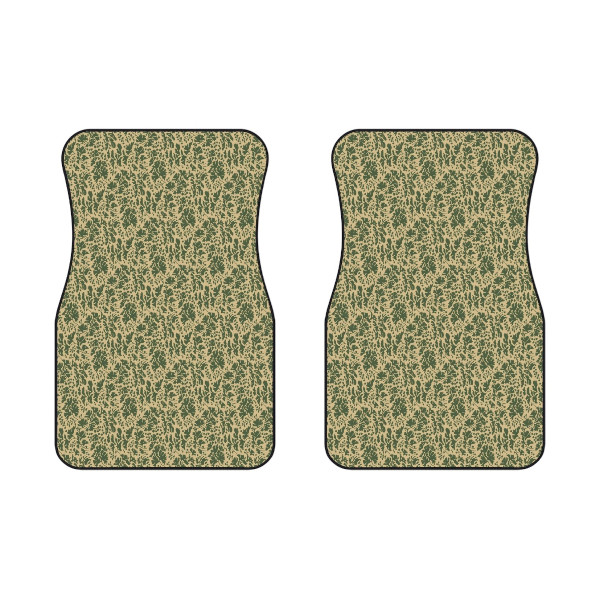 Pietruszka Camo Front Seat Car Mats (Set of 2) _ Concealing Coloration