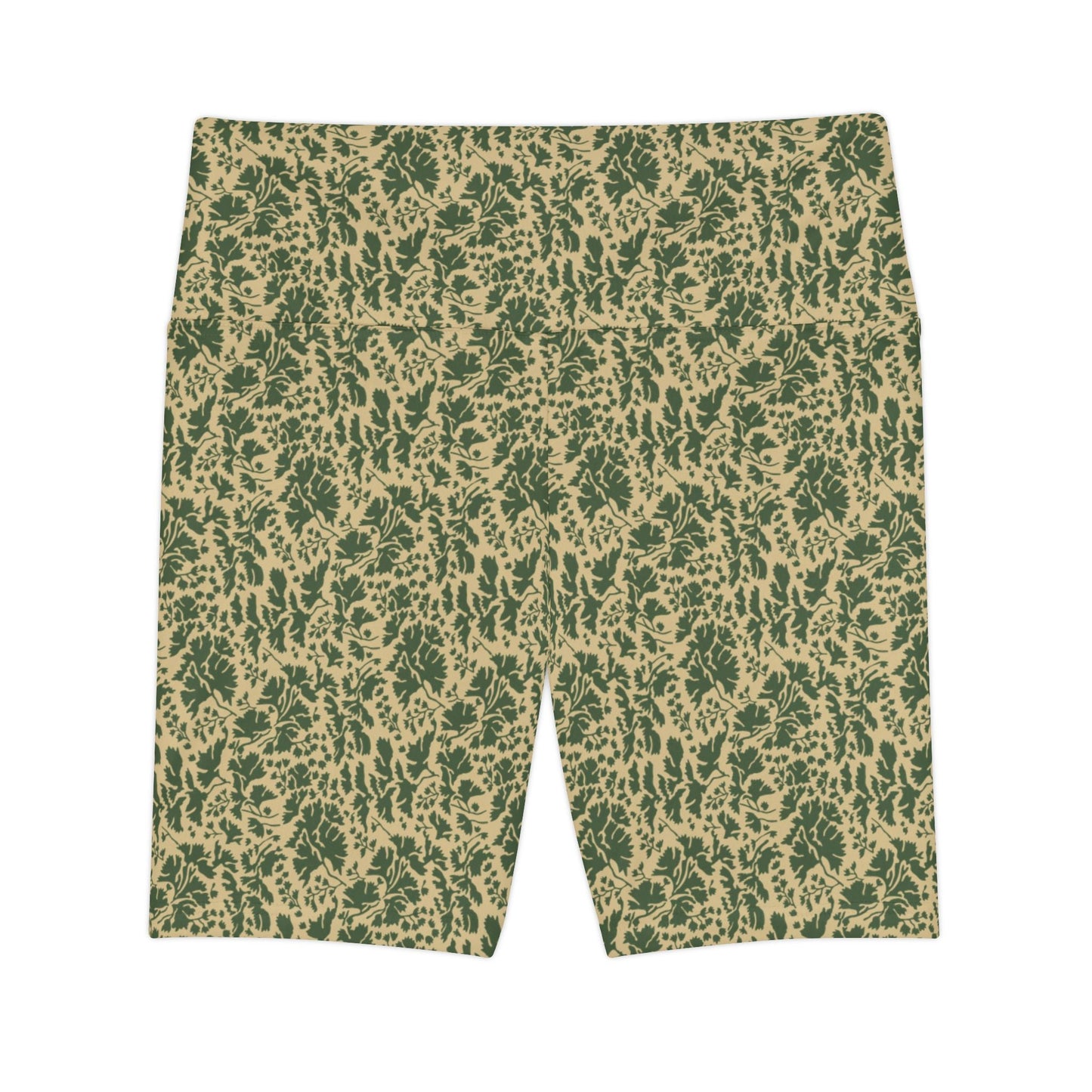 Pietruszka Camo High-Rise Bike Shorts - Concealing Coloration