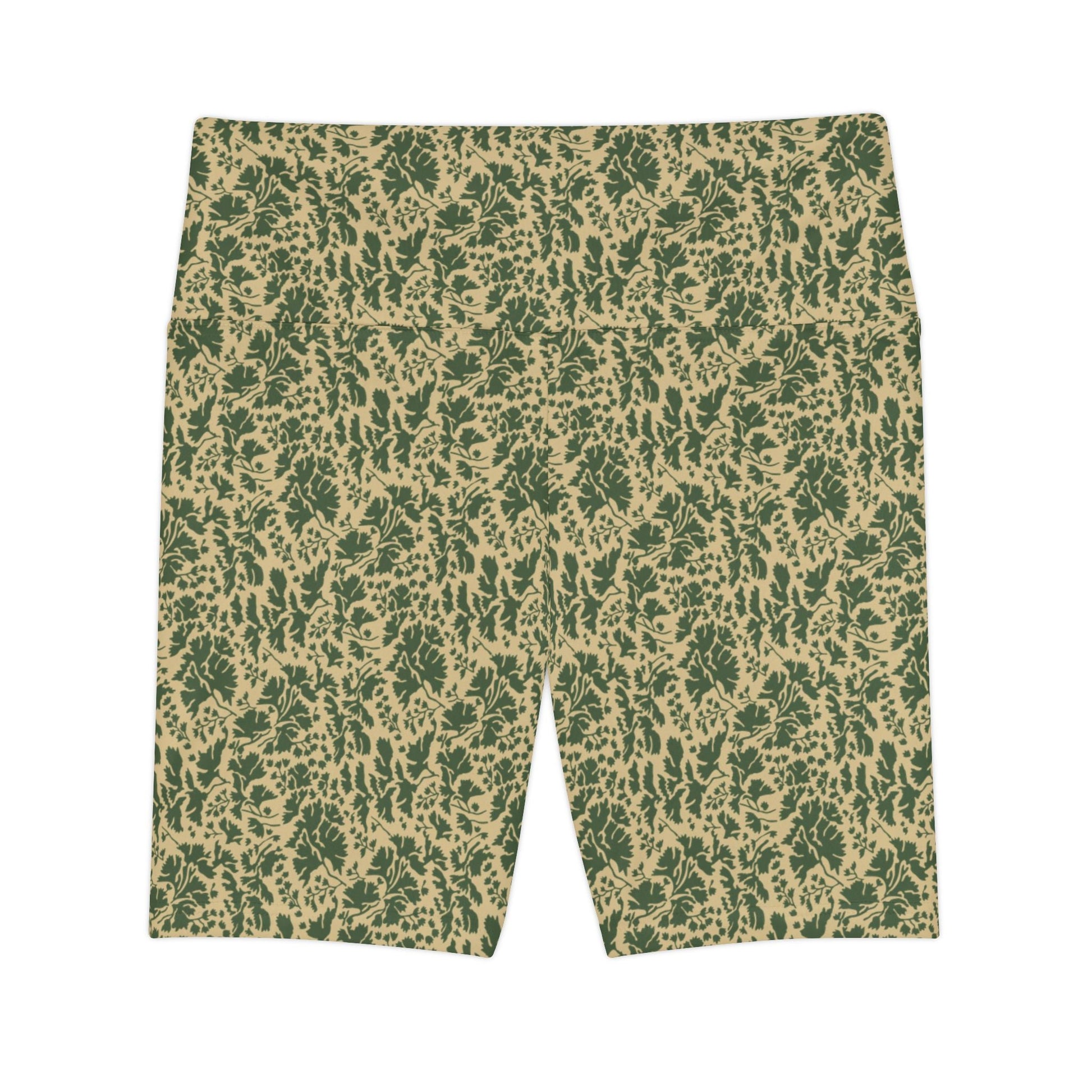 Pietruszka Camo High-Rise Bike Shorts - Concealing Coloration