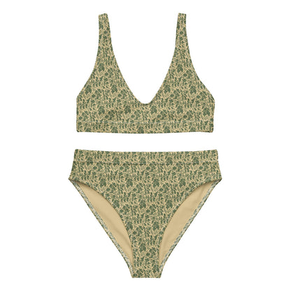 Pietruszka Camo High-Waisted Bikini Set _ Concealing Coloration