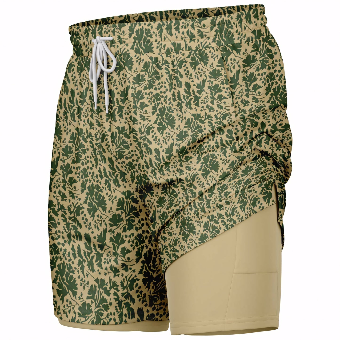 Pietruszka Camo Lined Shorts 7" _ Concealing Coloration