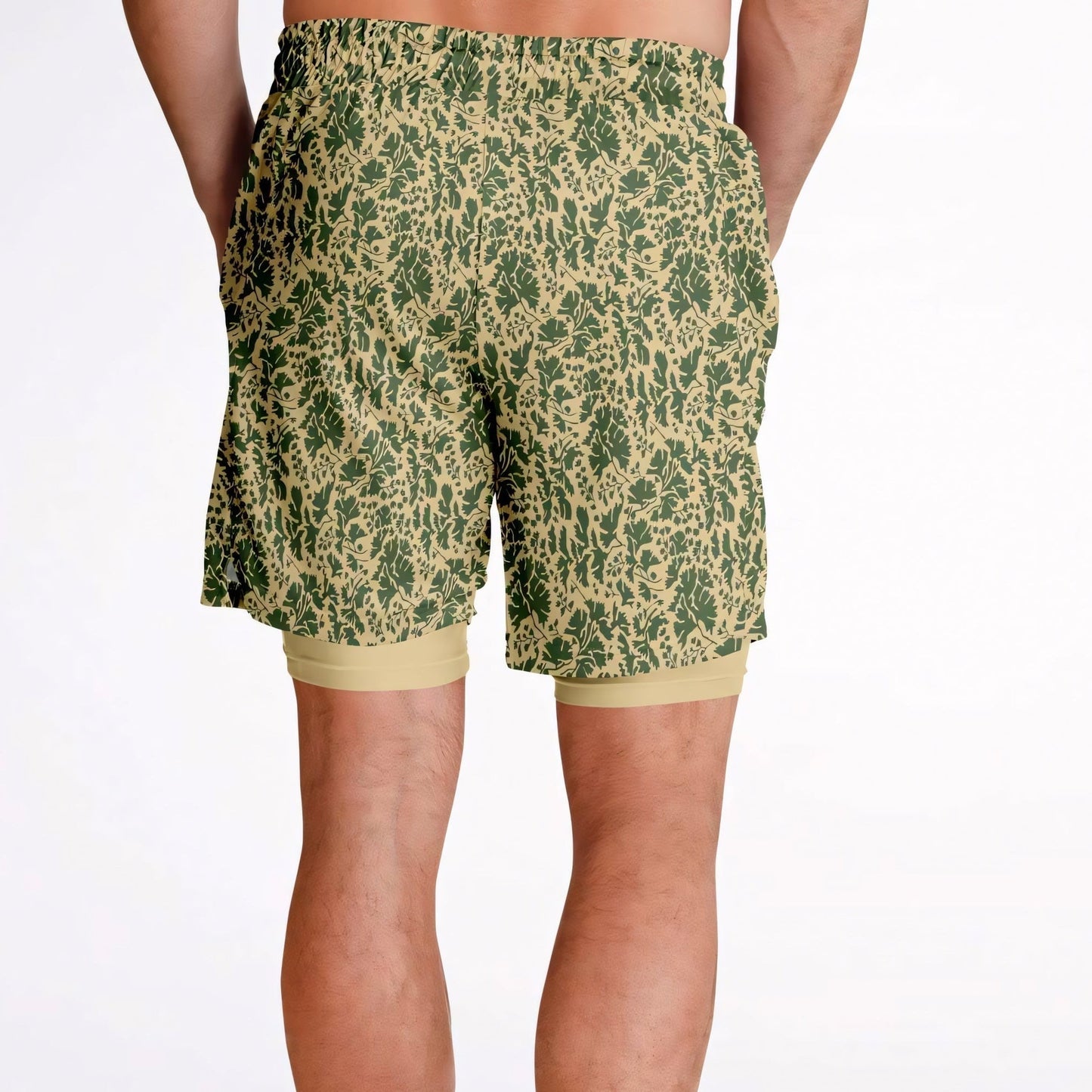 Pietruszka Camo Lined Shorts 7" _ Concealing Coloration