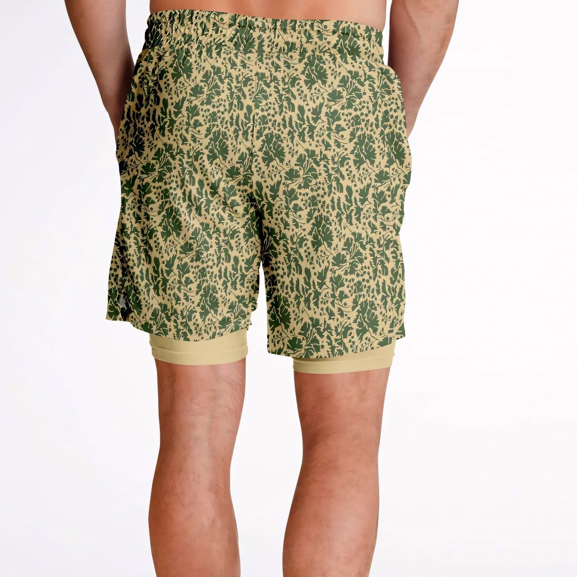 Pietruszka Camo Lined Shorts 7" _ Concealing Coloration
