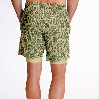 Pietruszka Camo Lined Shorts 7" _ Concealing Coloration