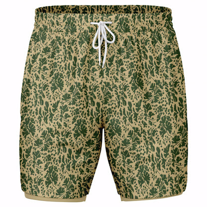 Pietruszka Camo Lined Shorts 7" _ Concealing Coloration