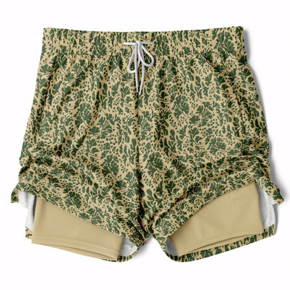 Pietruszka Camo Lined Shorts 7" _ Concealing Coloration