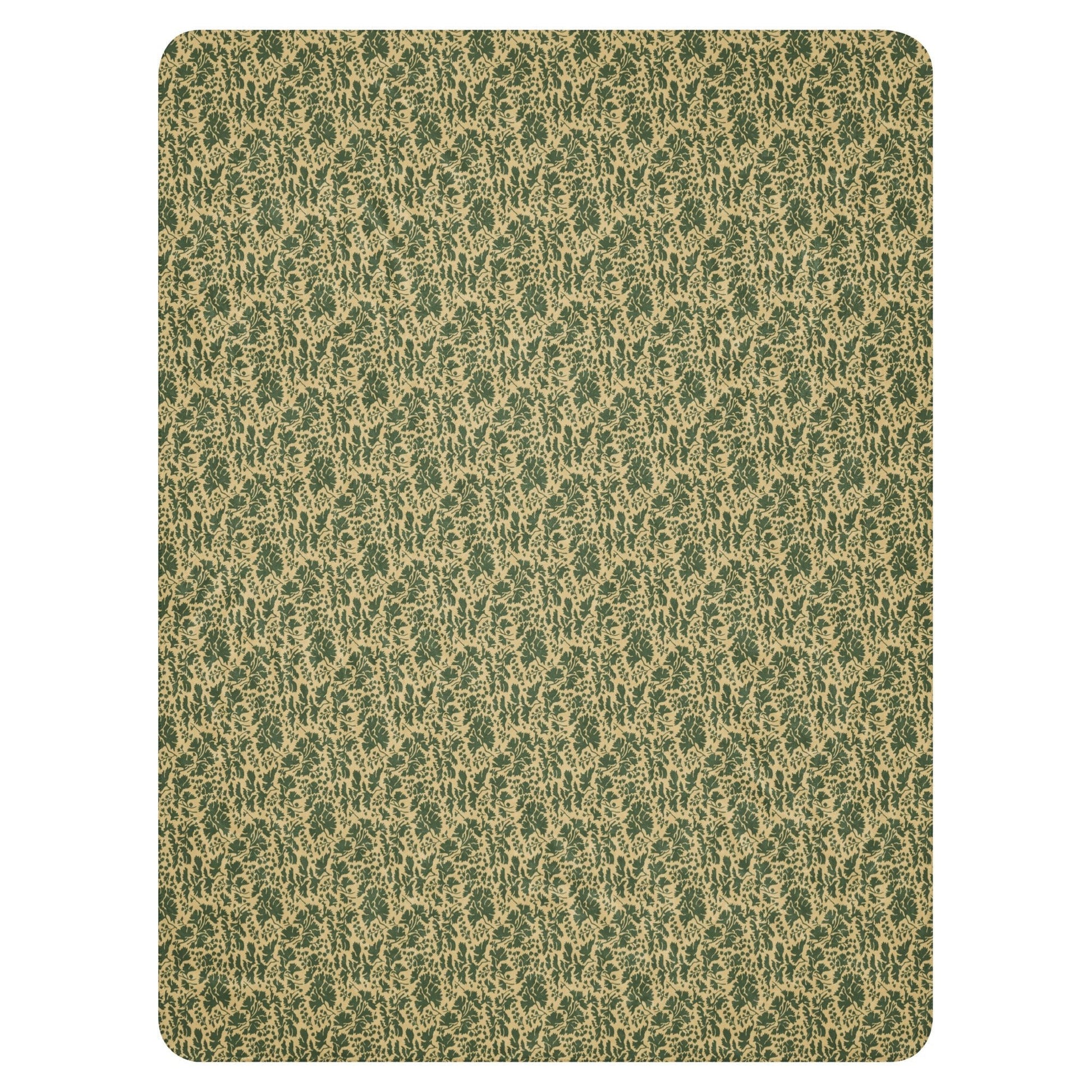 Pietruszka Camo Sherpa Blanket 60" x 80" _ Concealing Coloration