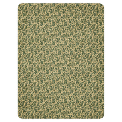 Pietruszka Camo Sherpa Blanket 60" x 80" _ Concealing Coloration
