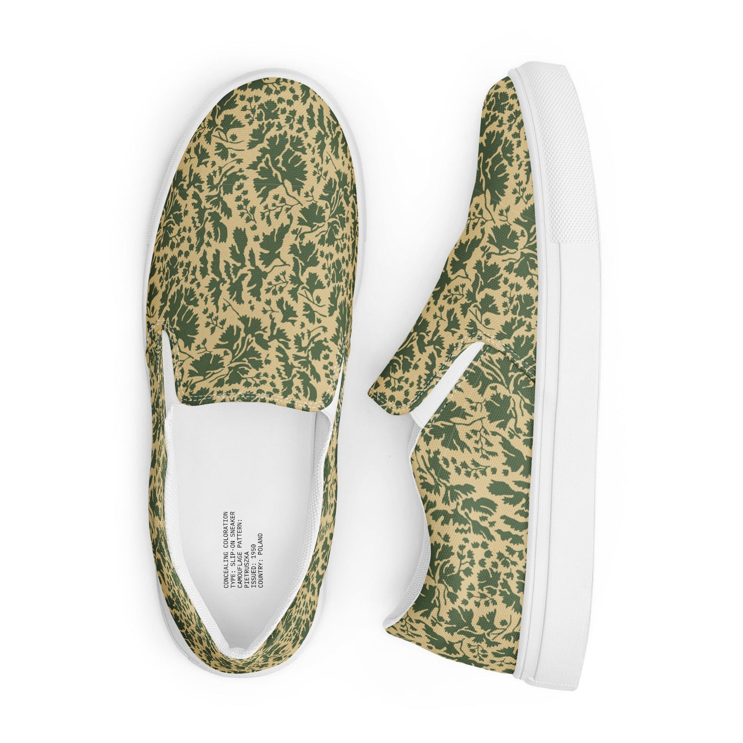 Pietruszka Camo Women's Slip-On Sneaker