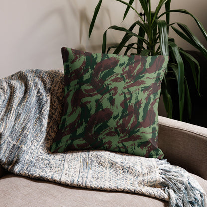 Portuguese Lizard Camo 22" Throw Pillow