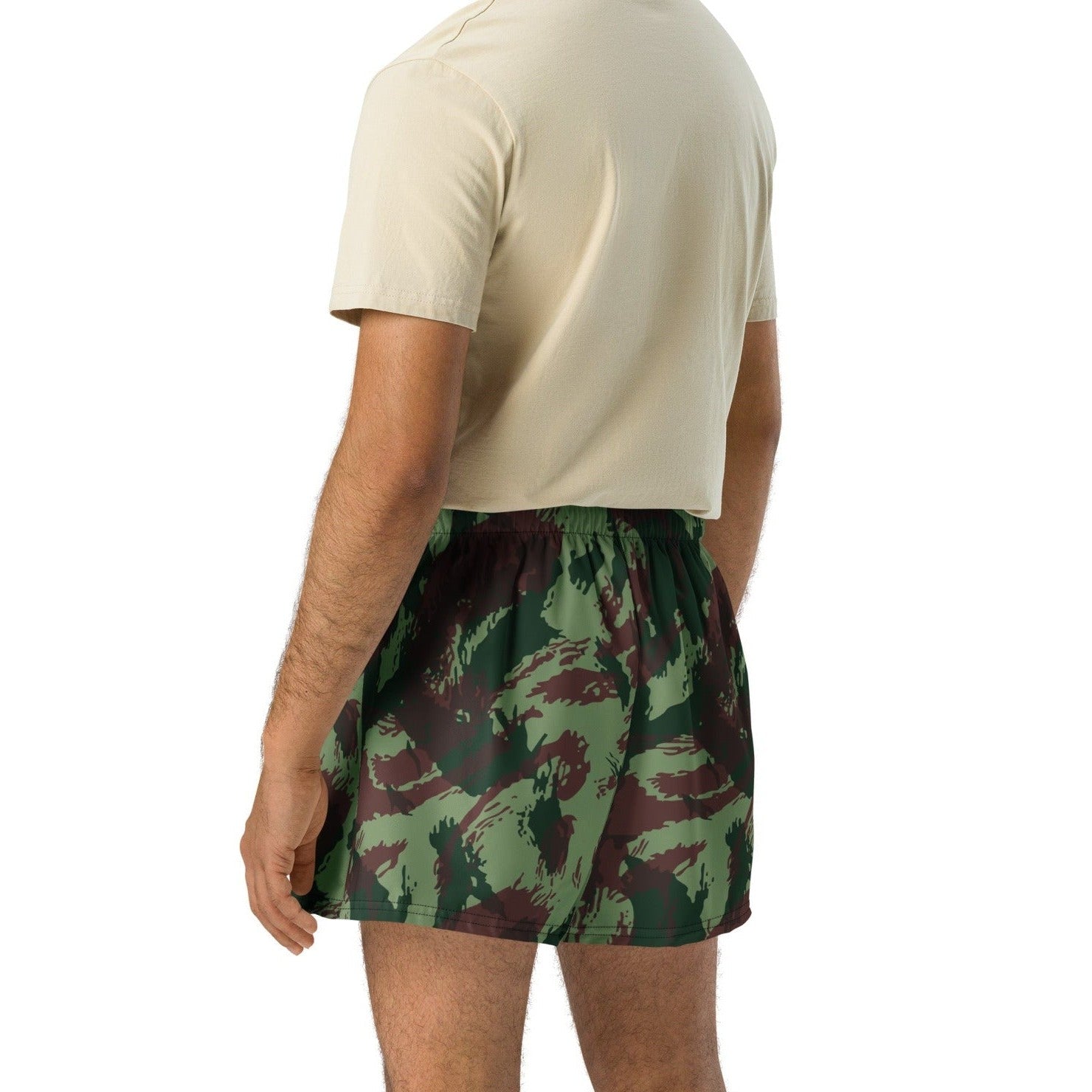 Portuguese Lizard Camo 2.5″ Inseam Tech Shorts _ Concealing Coloration