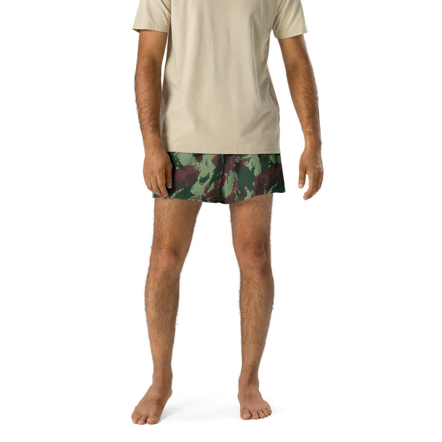Portuguese Lizard Camo 2.5″ Inseam Tech Shorts _ Concealing Coloration