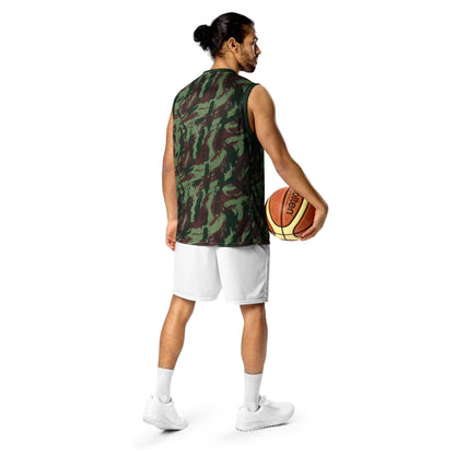 Portuguese Lizard Camo Basketball Jersey