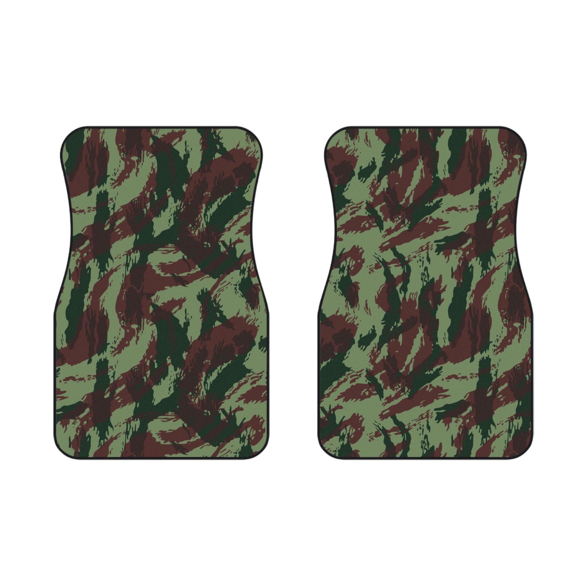 Portuguese Lizard Camo Front Seat Car Mats (Set of 2) _ Concealing Coloration