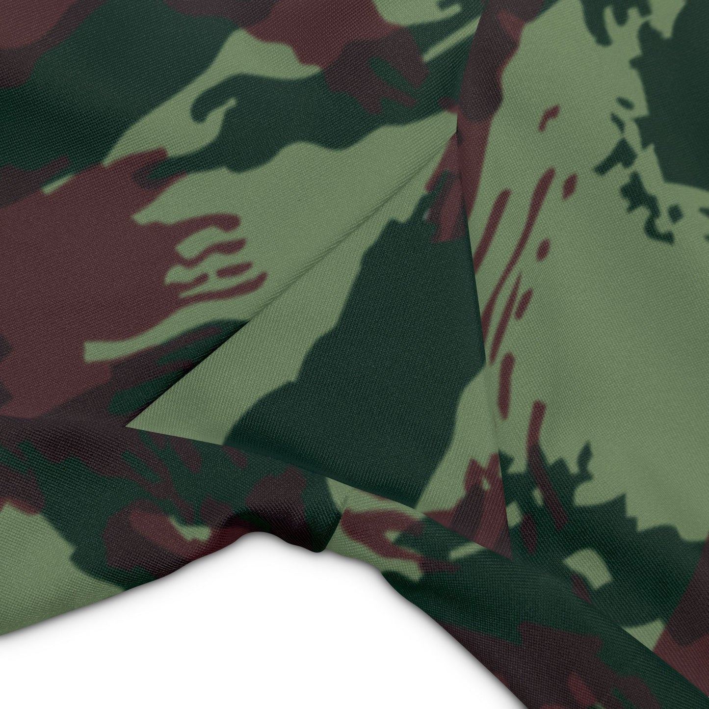 Portuguese Lizard Camo High-Rise Bike Shorts _ Concealing Coloration