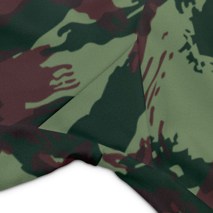 Portuguese Lizard Camo High-Rise Bike Shorts _ Concealing Coloration