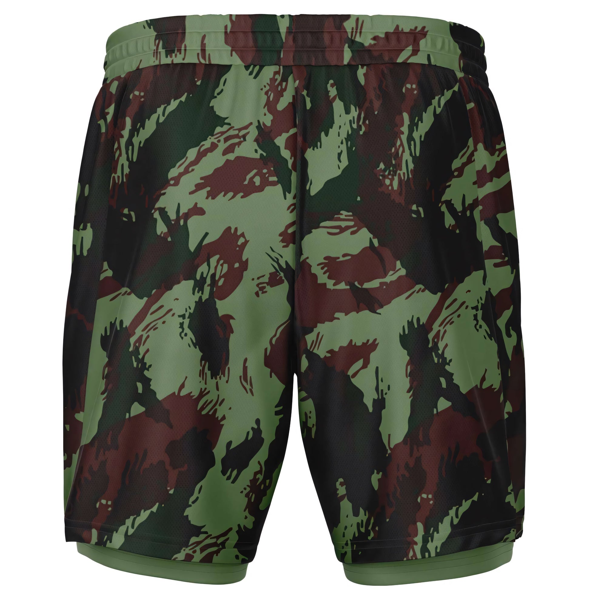 Portuguese Lizard Camo Lined Shorts 7" _ Concealing Coloration