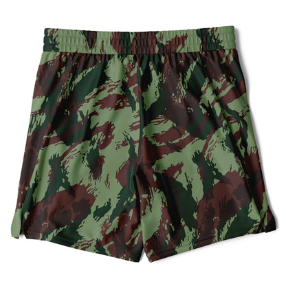 Portuguese Lizard Camo Lined Shorts 7" _ Concealing Coloration