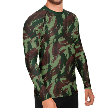 Portuguese Lizard Camo Men's Long-sleeve Base Layer