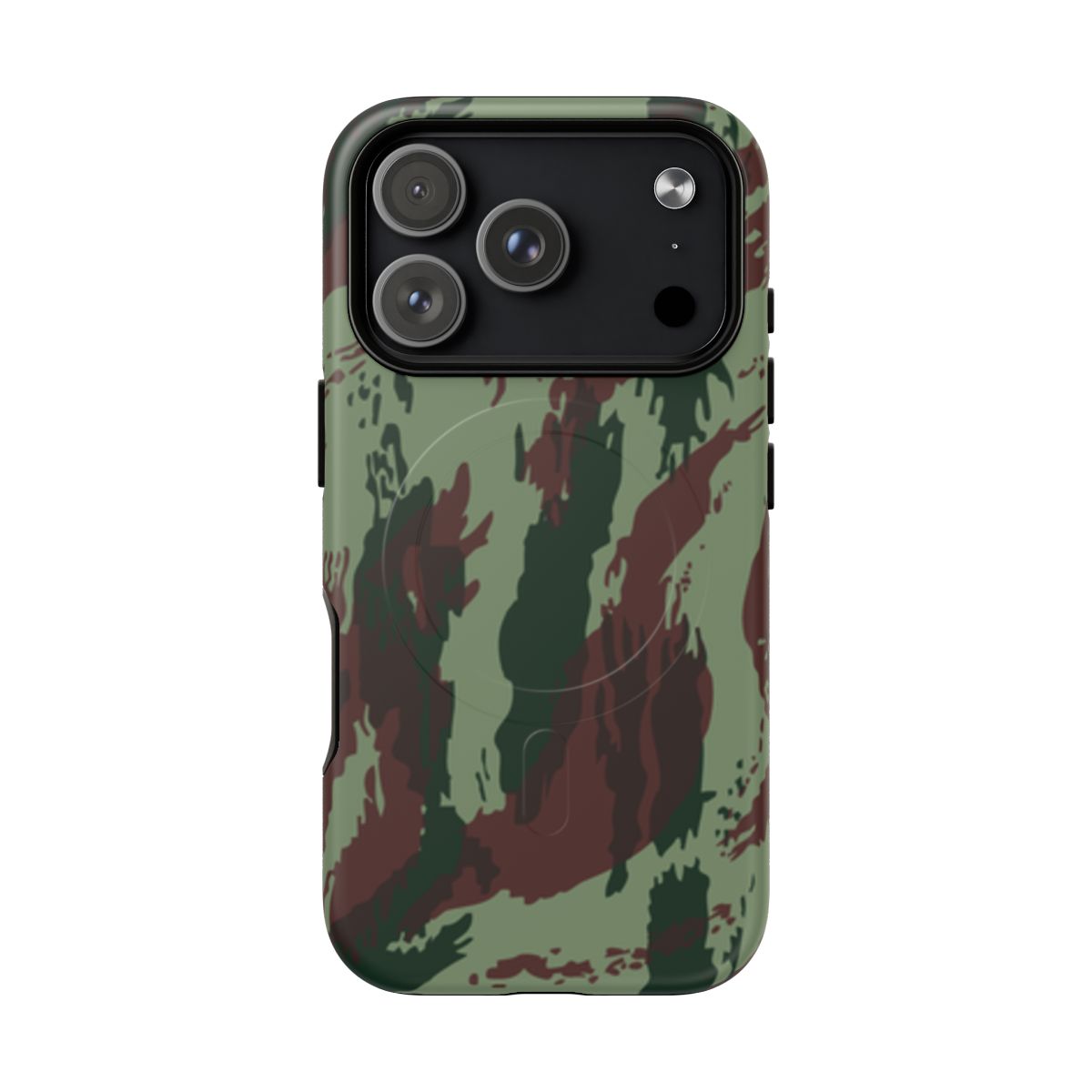 Portuguese Lizard Camo MagSafe iPhone 17 Pro Field Case - front