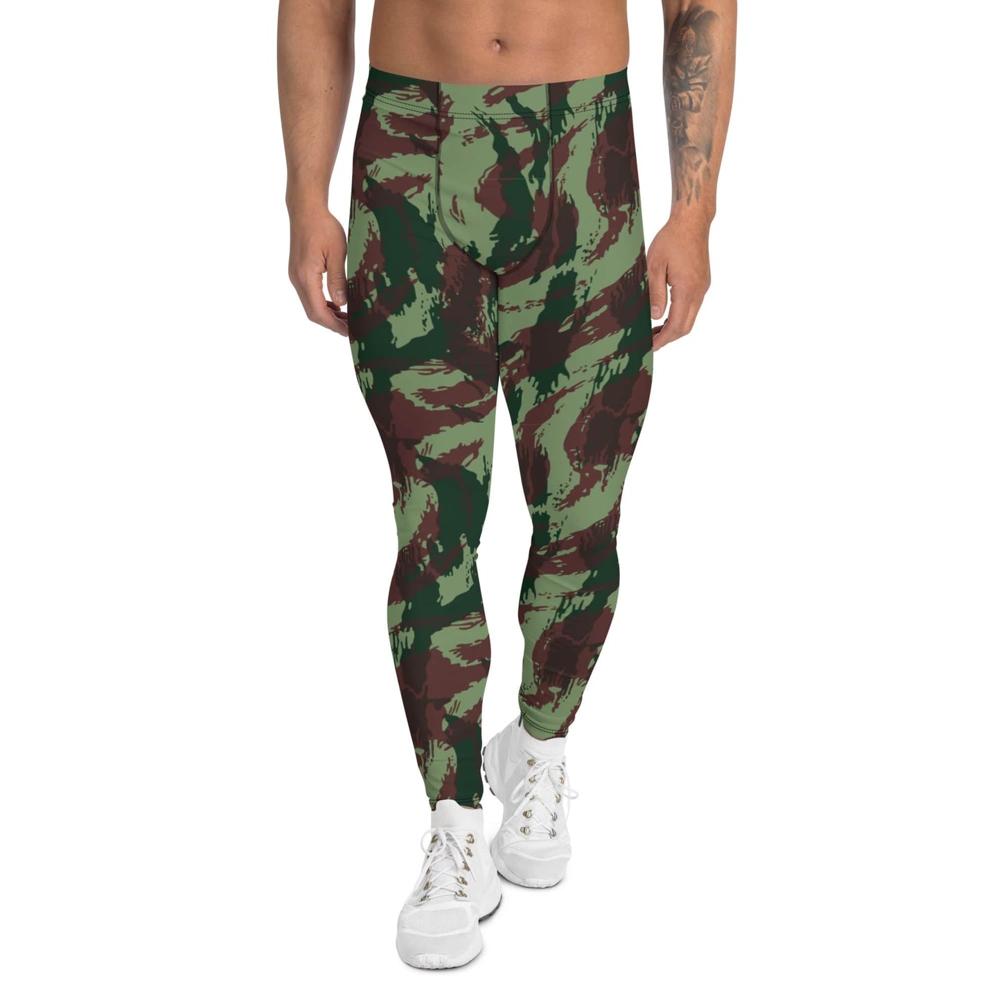 Portuguese Lizard Camo Men's Leggings