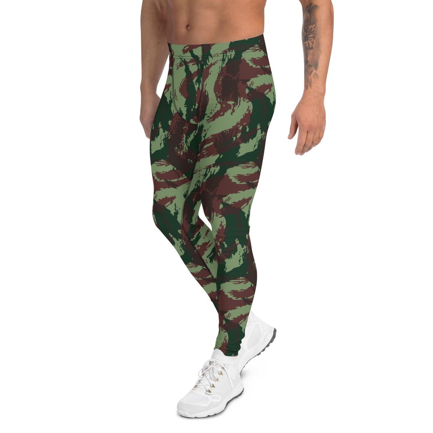 Portuguese Lizard Camo Men's Leggings