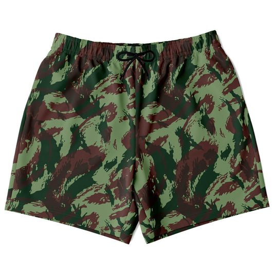 Portuguese Lizard Camo Swim Shorts 6.5"